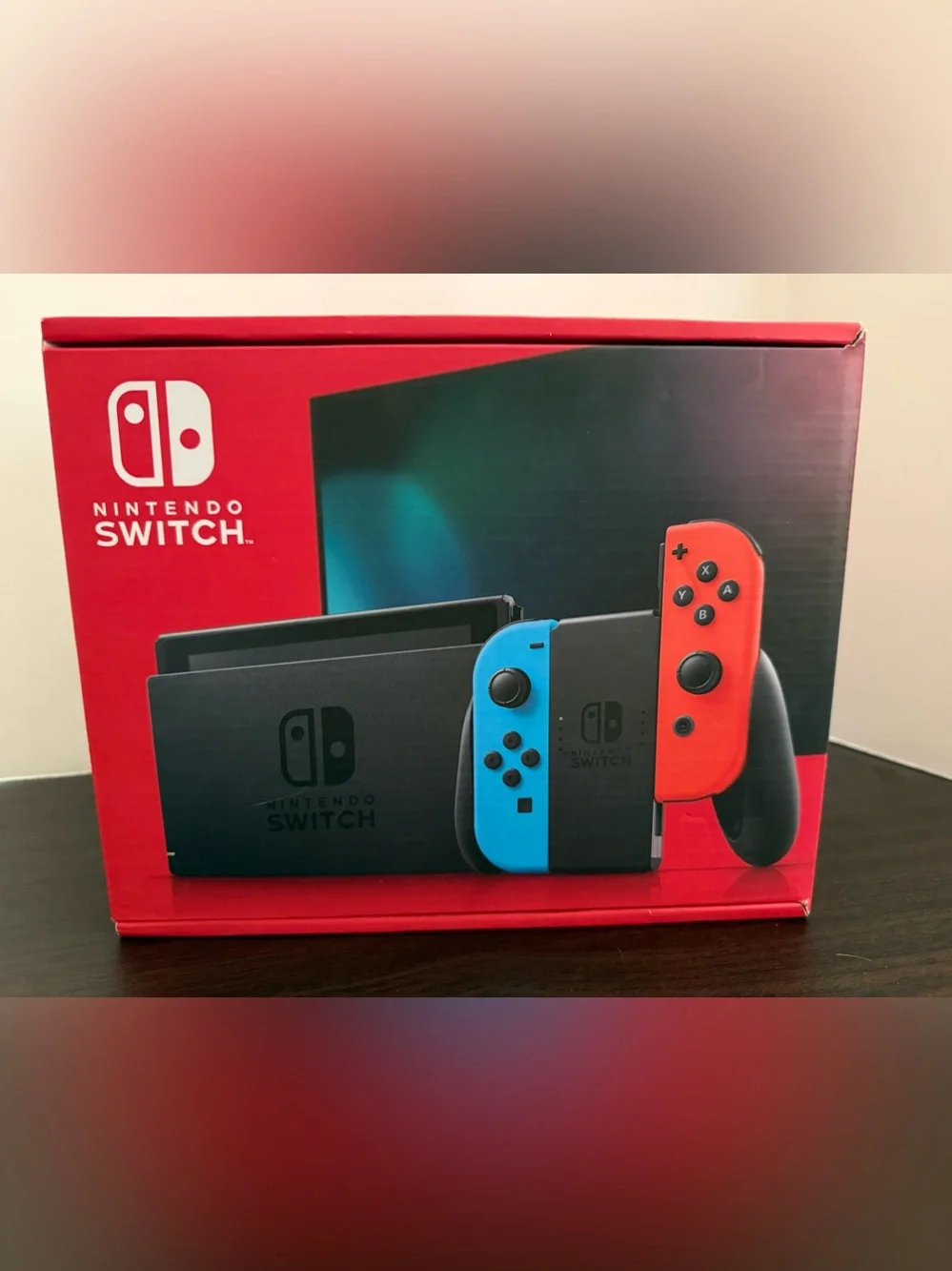 Nintendo Switch Console with Blue & Red Joy-Con Controllers NIB